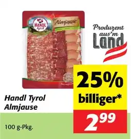 Nah&Frisch Handl Tyrol Almjause Angebot