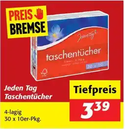 Nah&Frisch Jeden Tag taschentücher Angebot