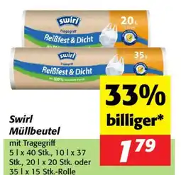 Nah&Frisch Swirl Müllbeutel Angebot