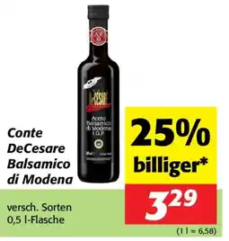 Nah&Frisch Conte DeCesare Balsamico di Modena Angebot