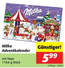 Nah&Frisch Milka Adventkalender Angebot