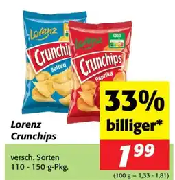 Nah&Frisch Lorenz Crunchips Angebot