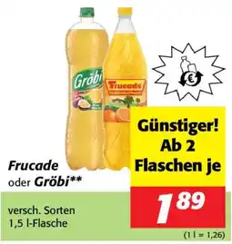 Nah&Frisch Frucade oder Gröbi Angebot