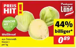 Nah&Frisch Weiẞkraut Angebot