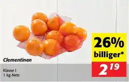 Nah&Frisch Clementinen Angebot