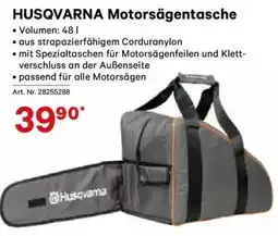 Lagerhaus HUSQVARNA Motorsägentasche Angebot