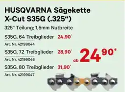 Lagerhaus HUSQVARNA Sägekette X-Cut S35G (.325") Angebot