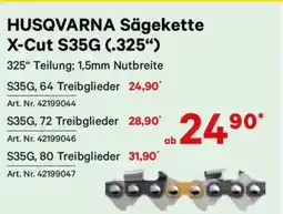Lagerhaus HUSQVARNA Sägekette X-Cut S35G (.325") Angebot