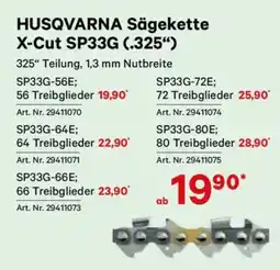 Lagerhaus HUSQVARNA Sägekette X-Cut SP33G (.325") Angebot
