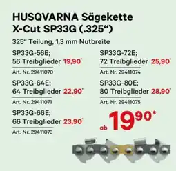 Lagerhaus HUSQVARNA Sägekette X-Cut SP33G (.325") Angebot