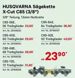 Lagerhaus HUSQVARNA Sägekette X-Cut C85 (3/8") Angebot