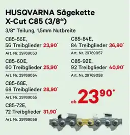 Lagerhaus HUSQVARNA Sägekette X-Cut C85 (3/8") Angebot