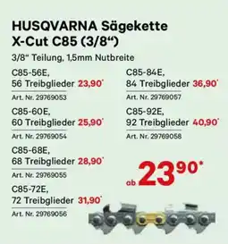 Lagerhaus HUSQVARNA Sägekette X-Cut C85 (3/8") Angebot
