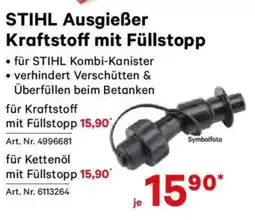 Lagerhaus STIHL Ausgießer Kraftstoff mit Füllstopp Angebot