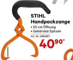 Lagerhaus Stihl handpackzange Angebot