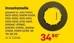 Lagerhaus Innenlamelle Angebot