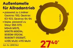Lagerhaus Außenlamelle für Allradantrieb Angebot