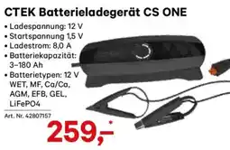 Lagerhaus Ctek batterieladegerät cs one Angebot