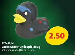 Fressnapf Fit+fun latex ente hundespielzeug Angebot