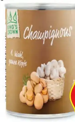 Hofer King's Crown Champignons Angebot