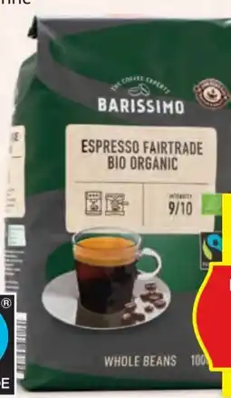Hofer Barissimo Bio-Fairtrade Espresso Angebot