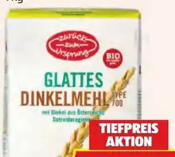 Hofer Zurück zum Ursprung Dinkelmehl Glatt Angebot