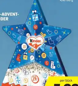 Hofer Ferrero Kinder Mix Adventkalender Stern Angebot