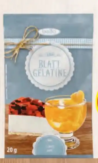 Hofer Bella Blattgelatine Angebot