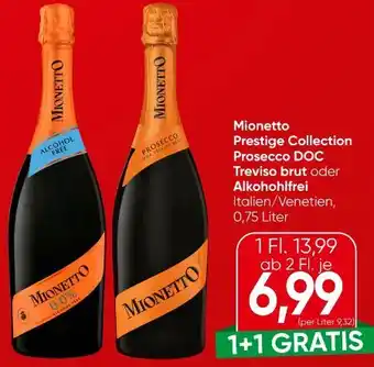 Eurospar Mionetto Prestige Collection Prosecco Angebot