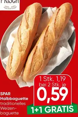 Eurospar Spar Halbbaguette Angebot