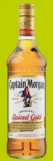 Eurospar Captain Morgan Original Spiced Gold Angebot