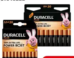Eurospar Duracell Plus Power Boost Batterien Angebot