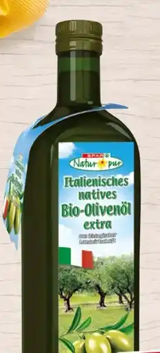 Spar Spar Natur pur Italienisches natives Bio-Olivenöl extra Angebot
