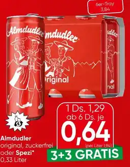 Spar Almdudler Original Angebot