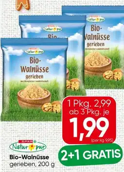 Spar Spar Natur pur Bio-Walnüsse Angebot