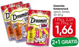 Spar Dreamies Katzensnacks Angebot