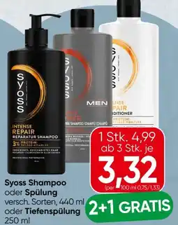 Spar Syoss Shampoo Angebot