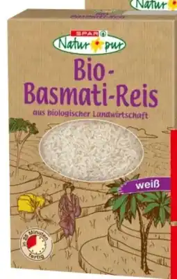 Interspar Spar Natur pur Bio-Basmati-Reis Angebot