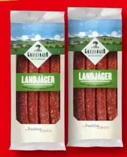 Interspar Greisinger Landjäger Angebot