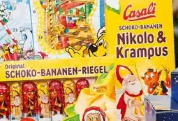 Interspar Casali Nikolo & Krampus Schokobananen Angebot