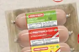 Spar Reiter Streichwurst Angebot