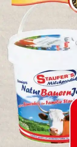 Spar Staufer’s Natur Bauernjoghurt Angebot
