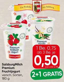 Spar Salzburg Milch Premium Jogurt Angebot