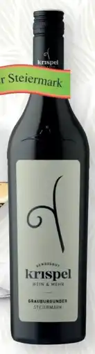 SPAR Gourmet Krispel Grauburgunder Angebot