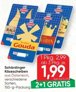 SPAR Gourmet Schärdinger Käsescheiben Angebot