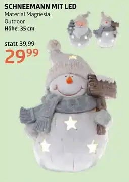 Bellaflora Schneemann mit led Angebot