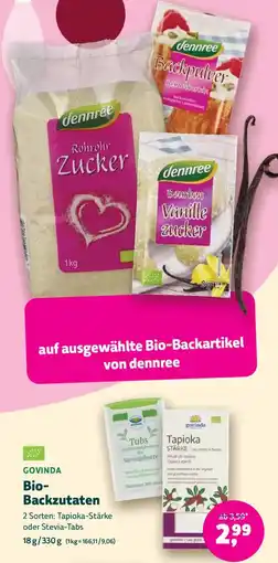 Denn's Biomarkt Govinda bio- backzutaten Angebot