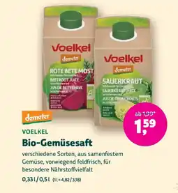 Denn's Biomarkt Voelkel demeter Bio-Gemüsesaft Angebot