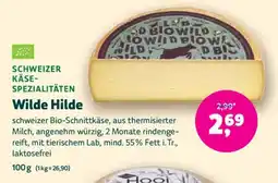 Denn's Biomarkt Schweizer käse- spezialitäten Wilde Hilde Angebot