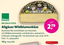 Denn's Biomarkt Baldauf käse Allgäuer Wildblumenkäse Angebot
